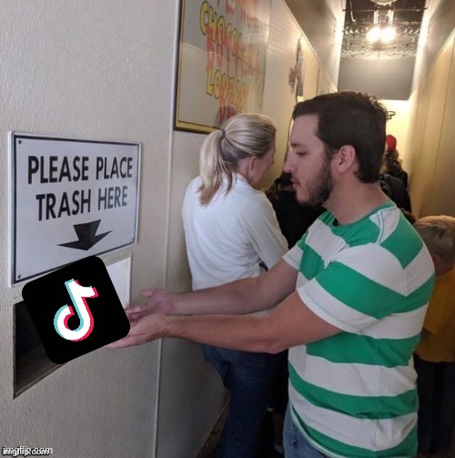 Please place teach here | image tagged in tik tok | made w/ Imgflip meme maker