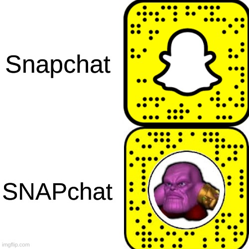 I see Thanos memes are getting popular again on Imgflip. | Snapchat; SNAPchat | image tagged in thanos,thanos snap,snapchat,snap,chat,infinity gauntlet | made w/ Imgflip meme maker