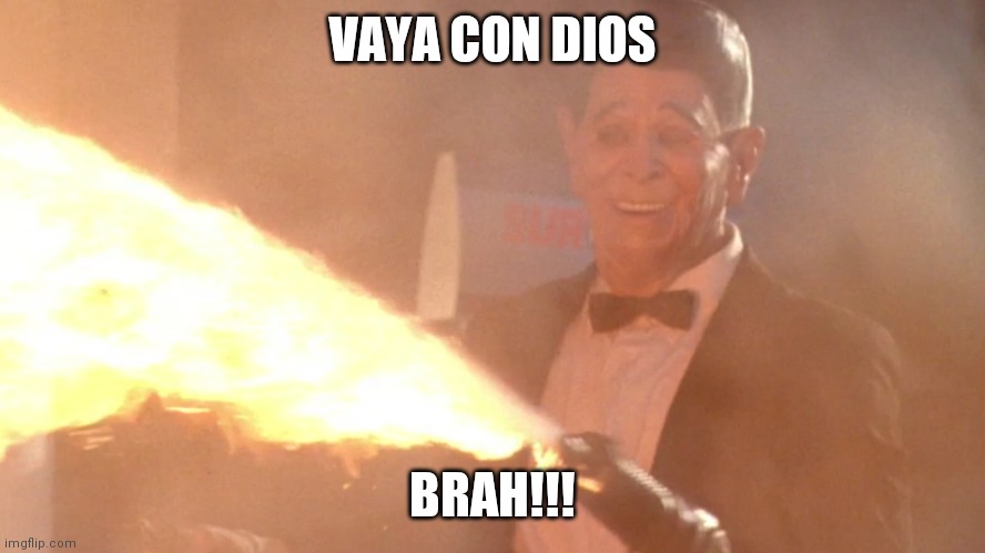 Vaya con dios brah | VAYA CON DIOS; BRAH!!! | image tagged in funny | made w/ Imgflip meme maker