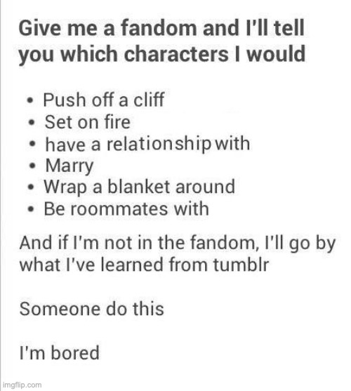 ok so actually send me fandoms and ill do it | image tagged in thanks pinterest,lol i will,nnrtt,im too lazy to be creative in tags,so here,that's all she wrote | made w/ Imgflip meme maker