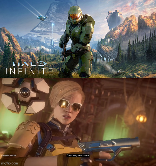 STOP being excited for Halo Infinite. It will suck. | image tagged in halo | made w/ Imgflip meme maker