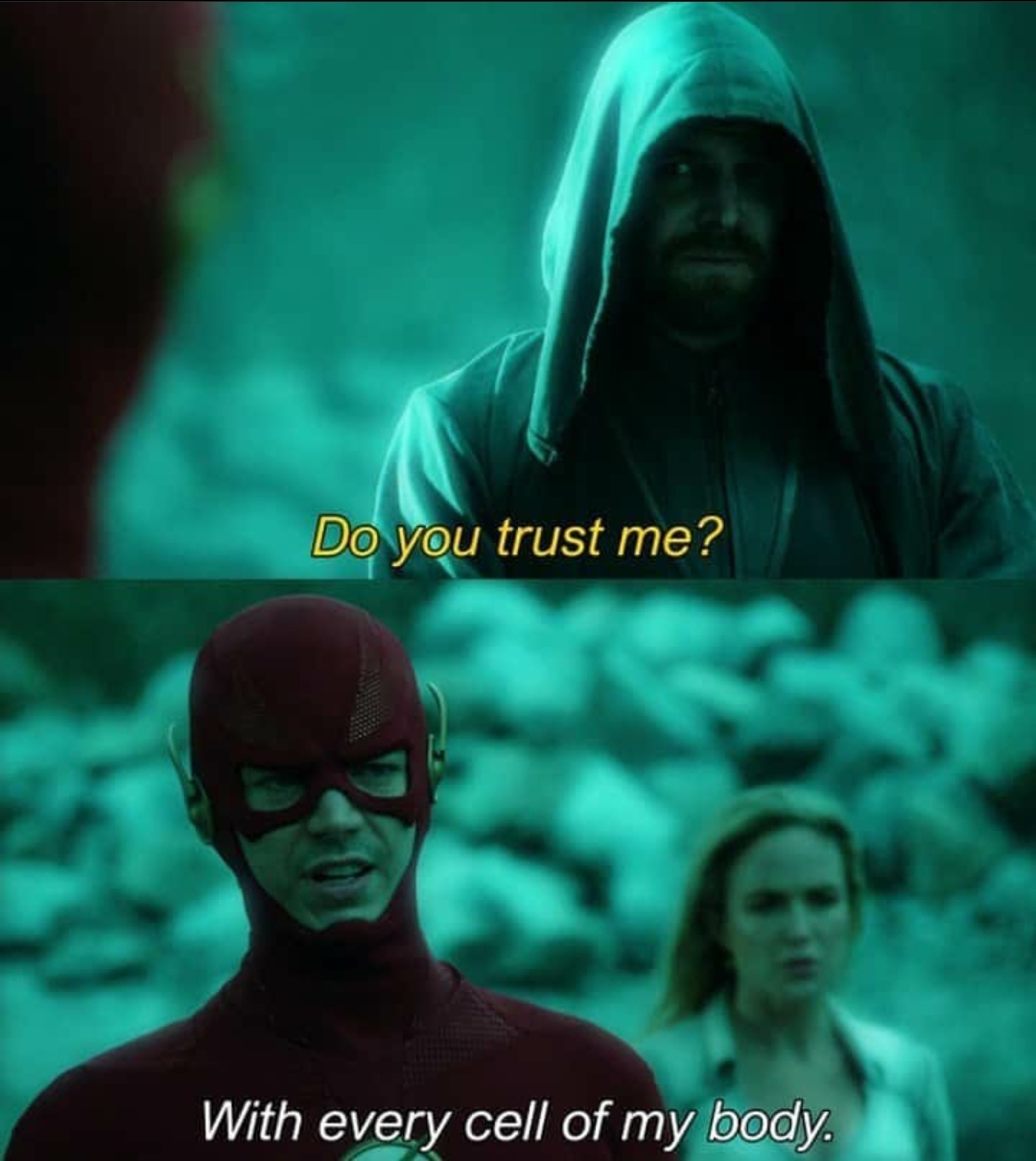 Do you trust me flash Blank Meme Template