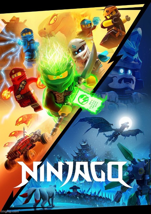 Lego Ninjago season 11 poster! | image tagged in ninjago,movie poster,lego | made w/ Imgflip meme maker