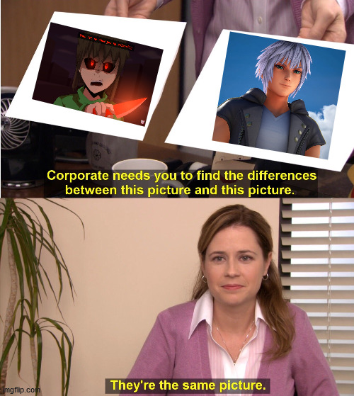 Glitchtale fans, rise up! | image tagged in memes,they're the same picture | made w/ Imgflip meme maker
