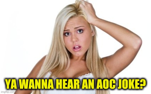 YA WANNA HEAR AN AOC JOKE? | made w/ Imgflip meme maker
