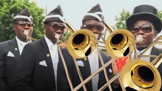 High Quality Coffin Funky Dance Blank Meme Template