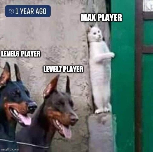 Score match | MAX PLAYER; LEVEL6 PLAYER; LEVEL7 PLAYER | image tagged in mobile | made w/ Imgflip meme maker