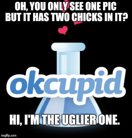 image tagged in funny,okcupid,dating,fails | made w/ Imgflip meme maker