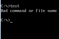 Bad Command or File Name Blank Meme Template