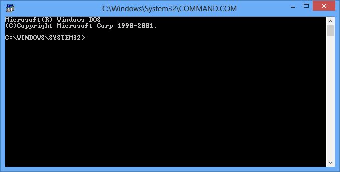 High Quality Windows 8 Command Prompt Blank Meme Template