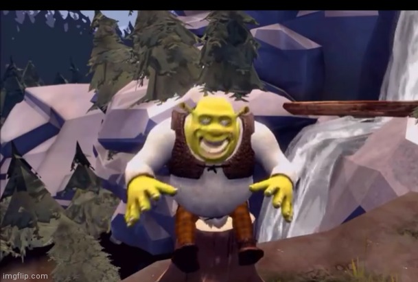 Scary shrek | image tagged in scary shrek | made w/ Imgflip meme maker