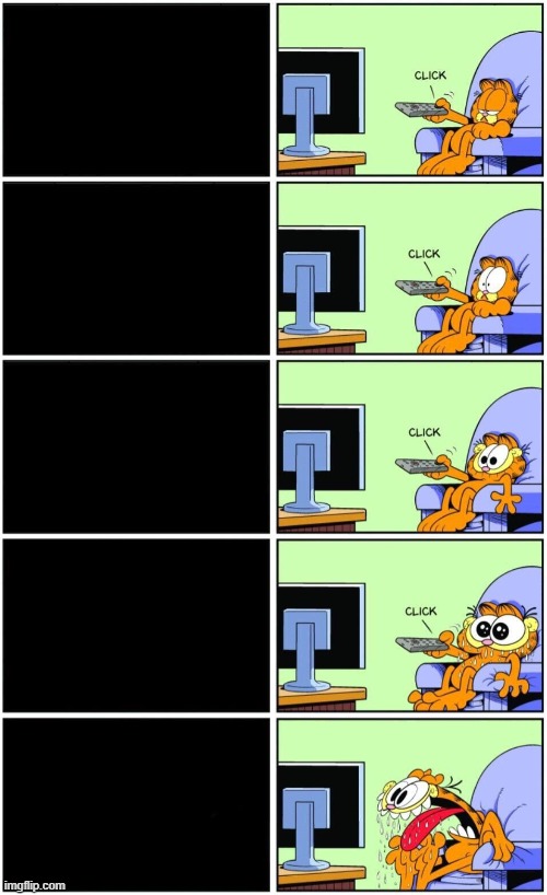 Garfield Meme Template | image tagged in custom template | made w/ Imgflip meme maker