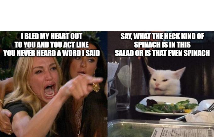 Why am I eating a salad Imgflip