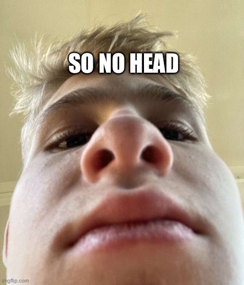 So no head | SO NO HEAD | image tagged in funny,meme,funny memes,memes,awkward moment sealion,sexy | made w/ Imgflip meme maker