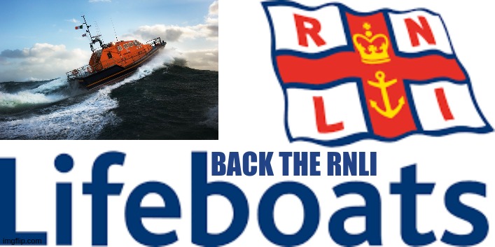 BACK THE RNLI | image tagged in parliament,politicians,fishing,coast guard,united kingdom,uk | made w/ Imgflip meme maker