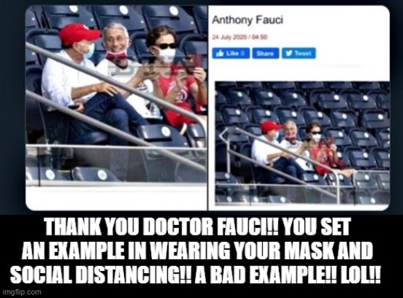 Thank You Dr. Fauci! | image tagged in coronavirus | made w/ Imgflip meme maker