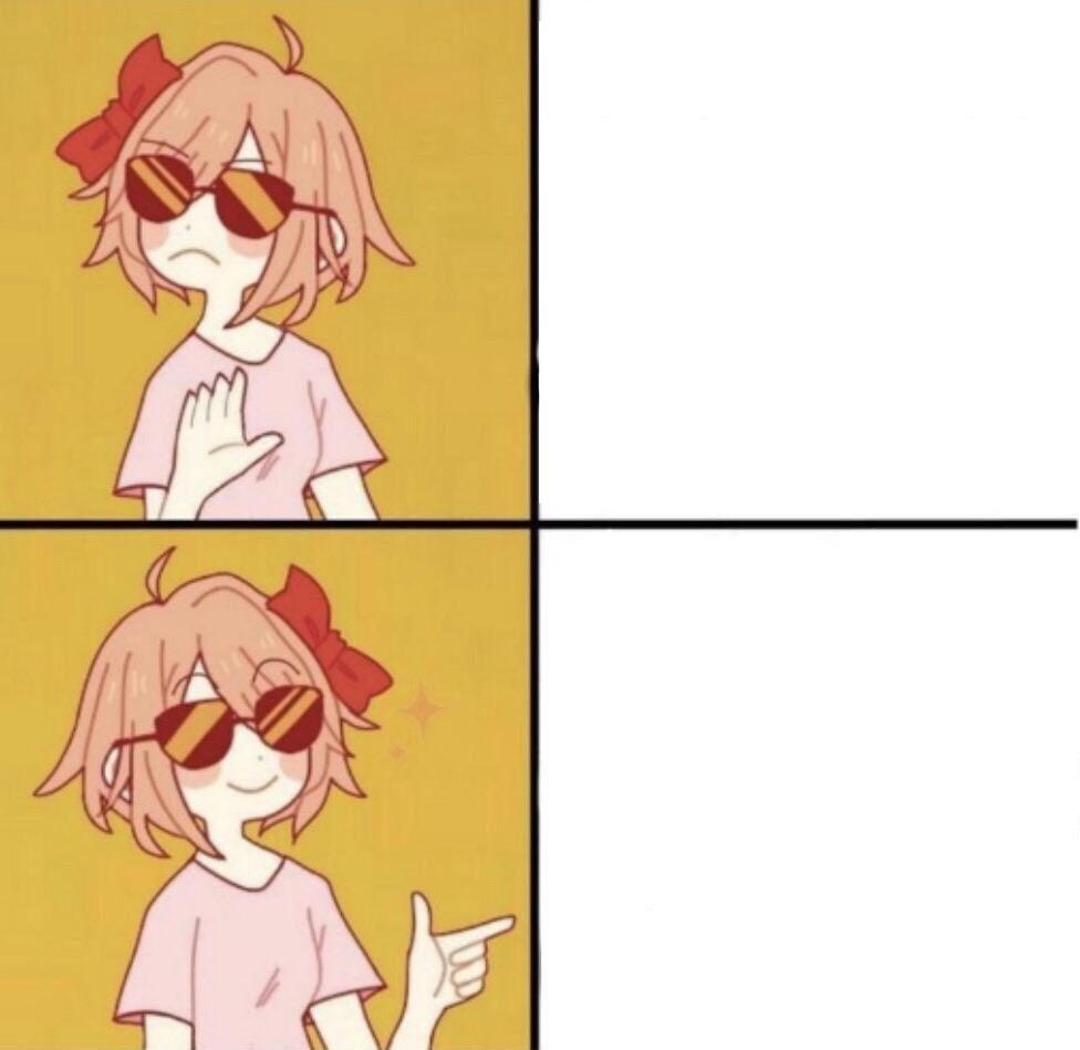 no yes girl Blank Template Imgflip
