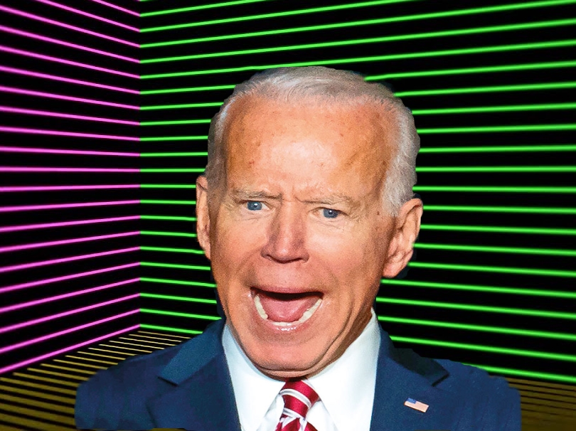 Joe Headroom Blank Meme Template