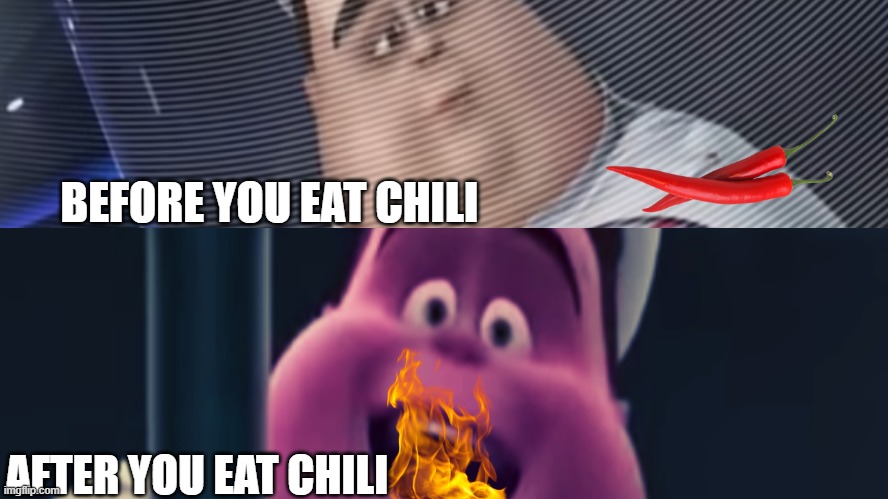 When You Eat Chili Wall E Meme Imgflip