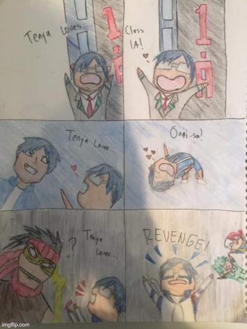 So...I uh...I got bored and drew this.... | image tagged in bnha | made w/ Imgflip meme maker