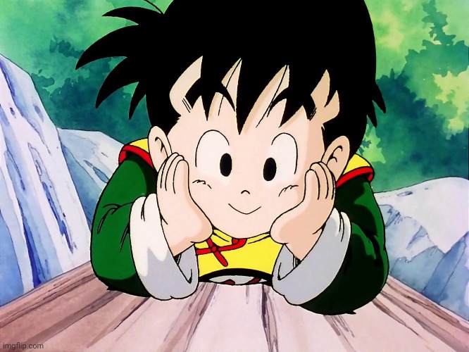 Cute Gohan (DBZ) | image tagged in cute gohan dbz | made w/ Imgflip meme maker