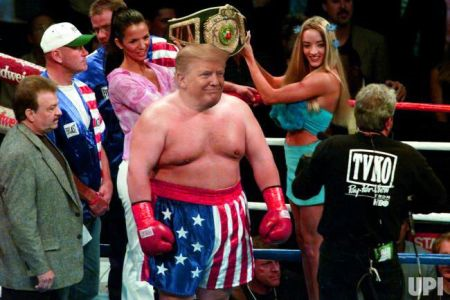 Trump as butterbean Blank Meme Template