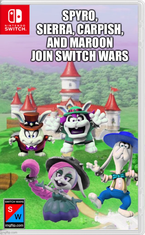 When Sierra can literally revive someone who Blaze killed | SPYRO, SIERRA, CARPISH, AND MAROON JOIN SWITCH WARS | image tagged in yes,super mario odyssey,switch wars,nintendo switch | made w/ Imgflip meme maker