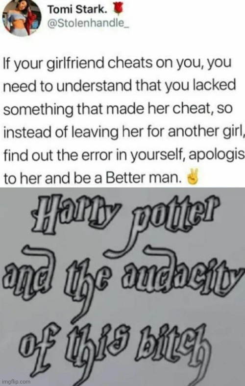 image tagged in harry potter and the audacity of this bitch,funny memes,memes,hopefully this isn't a repost | made w/ Imgflip meme maker