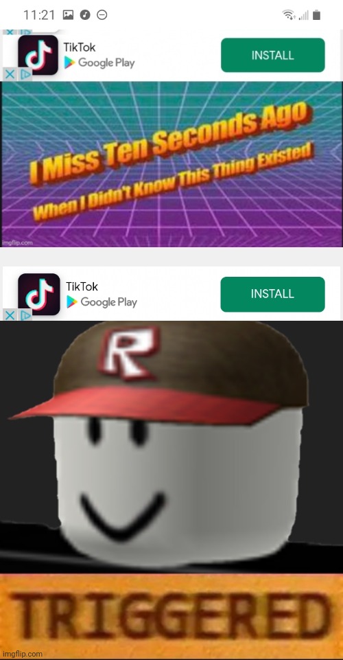 image tagged in roblox triggered | made w/ Imgflip meme maker