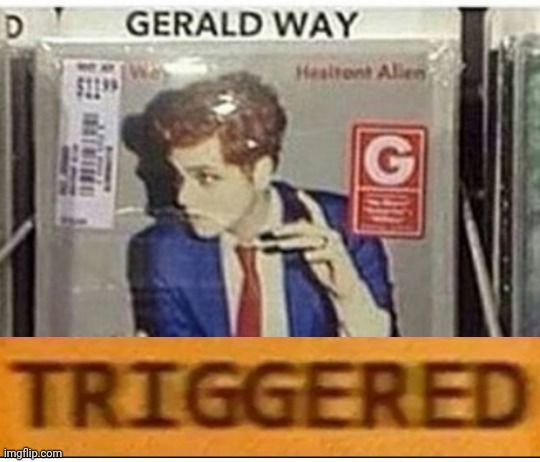 Gerald way. Wow. Not Gerard. | image tagged in gerard way not gerald | made w/ Imgflip meme maker