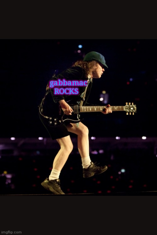 gabbamac ROCKS | made w/ Imgflip meme maker