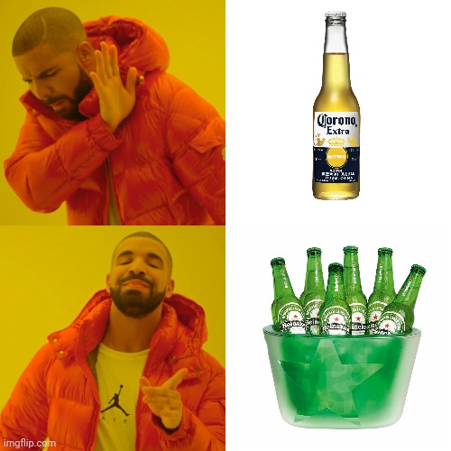 Drake Hotline Bling Meme | image tagged in memes,drake hotline bling,coronavirus,corona,covid-19,covidiots | made w/ Imgflip meme maker