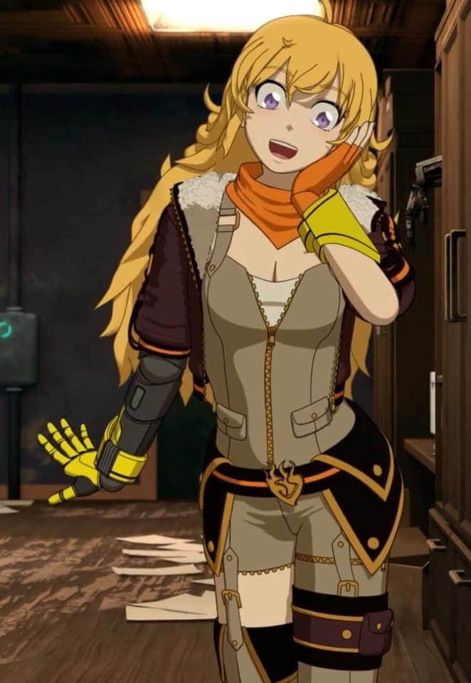 RWBY Yang Blank Meme Template