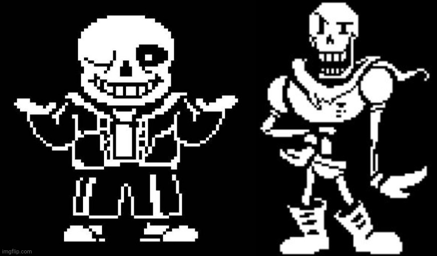 image tagged in standard papyrus,sans undertale | made w/ Imgflip meme maker