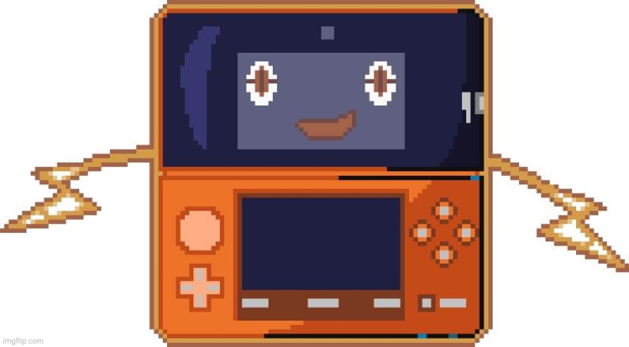 Rotom 3DS | image tagged in rotom 3ds | made w/ Imgflip meme maker