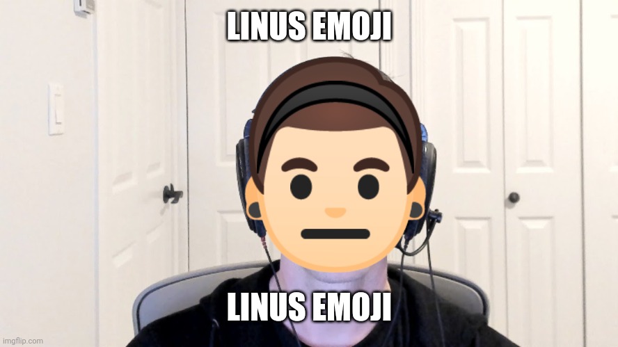 I am suck at making new meme trends, so here it is. | LINUS EMOJI; LINUS EMOJI | image tagged in sad linus,linus,emoji,stare,memes | made w/ Imgflip meme maker