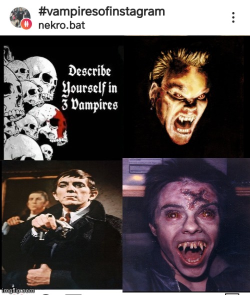 Vampires | image tagged in vampires | made w/ Imgflip meme maker