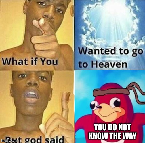 YOU DO NOT KNOW THE WAY | image tagged in memes,funny,you do not know the way | made w/ Imgflip meme maker