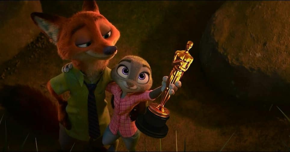 Zootopia Oscar Award Blank Meme Template