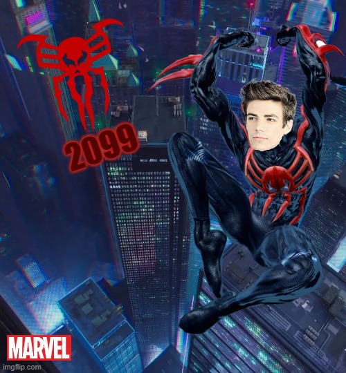 Spider-Man: 2099 (2024) Concept | 2099 | image tagged in uomo ragno,meraviglia | made w/ Imgflip meme maker