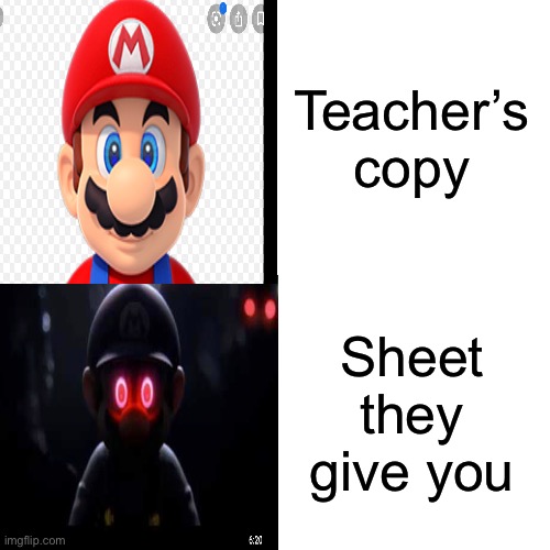 Teacher's Copy - Imgflip