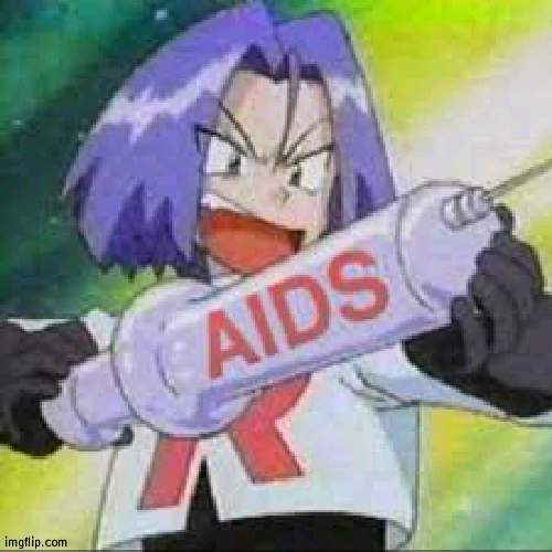 This needs no caption | image tagged in james,team rocket | made w/ Imgflip meme maker