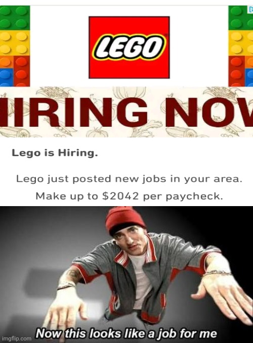 Lego | image tagged in now this looks like a job for me | made w/ Imgflip meme maker