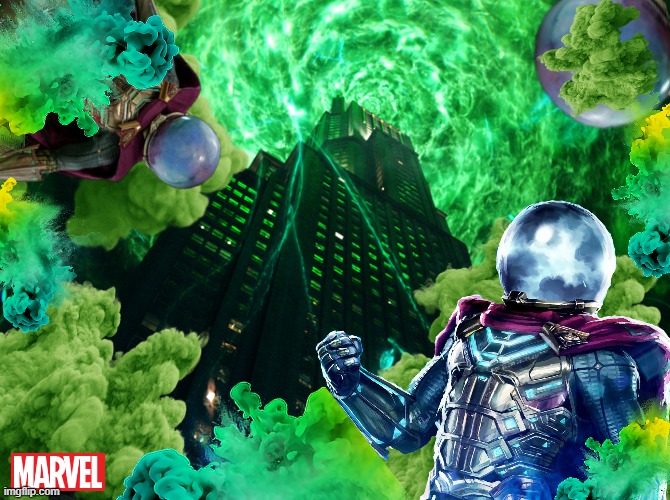 Mysterio (2021) Concept | image tagged in new york,meraviglia | made w/ Imgflip meme maker