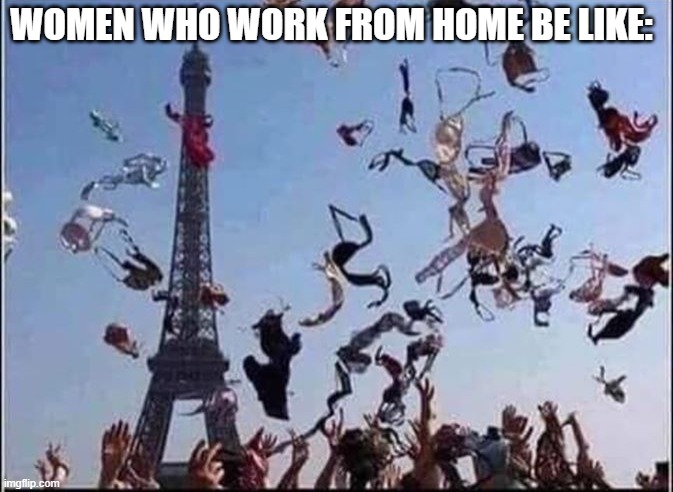 Women working from home |  WOMEN WHO WORK FROM HOME BE LIKE: | image tagged in no brakes,topless,2020,work from home | made w/ Imgflip meme maker