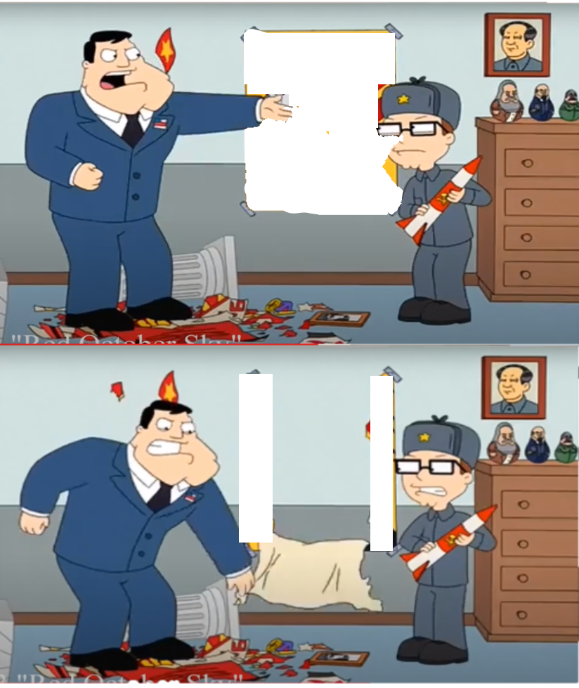 High Quality stan rips the poster Blank Meme Template