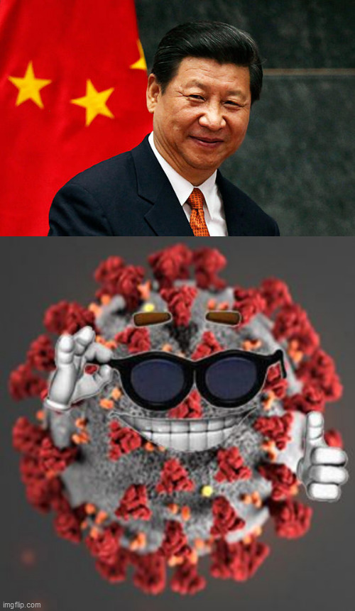 image tagged in xi jinping,coronavirus | made w/ Imgflip meme maker