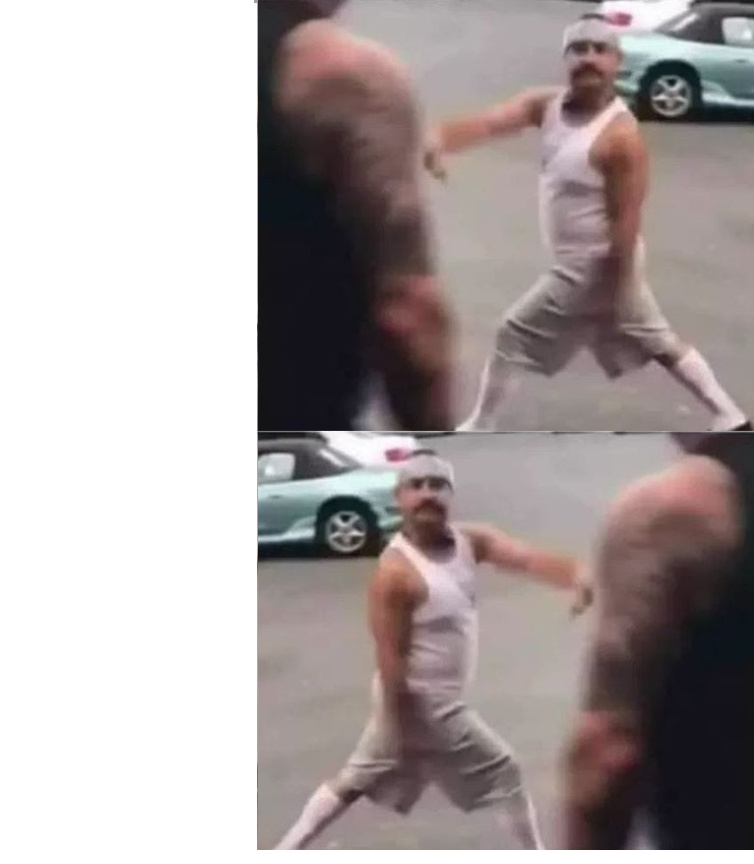 Cholo walk Blank Meme Template