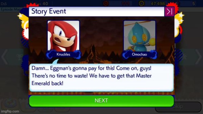 Knuckles Damn | image tagged in knuckles damn | made w/ Imgflip meme maker