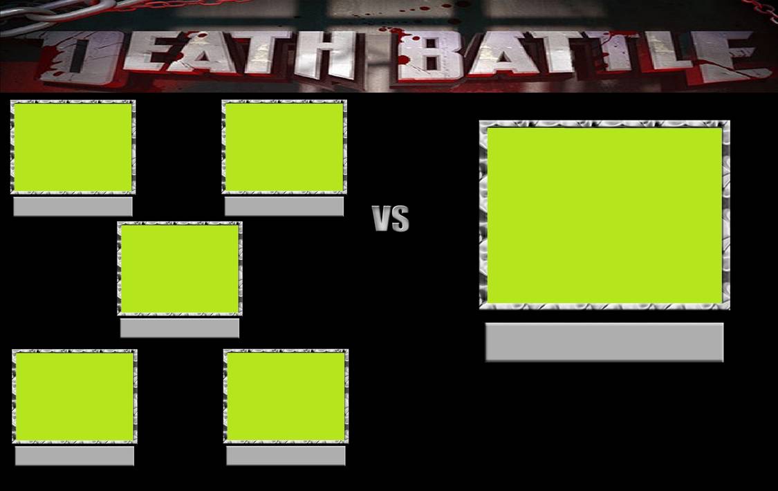 New death battle Blank Meme Template